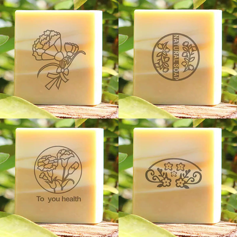 Soap Stamp Custom - Sello transparente hecho a mano con