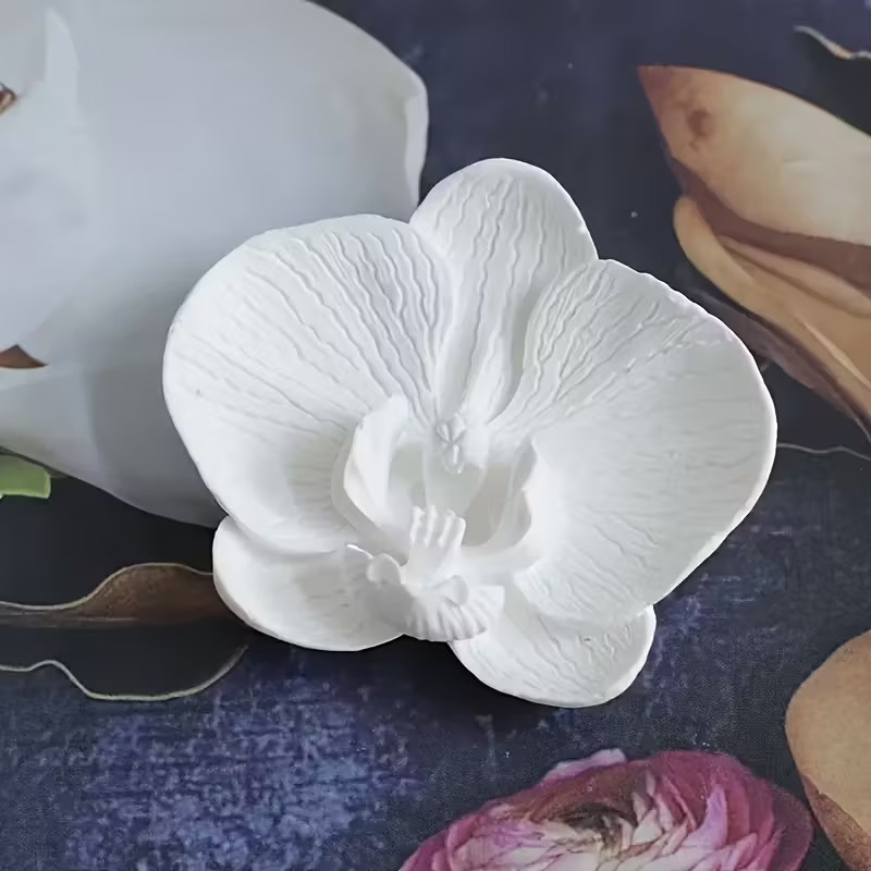 Soap Making Jar - Molde de silicona 3D de orquídea