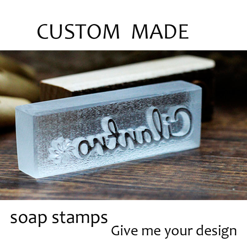 Sello de jabón transparente ac - Soap Stamp Custom reseña y precio