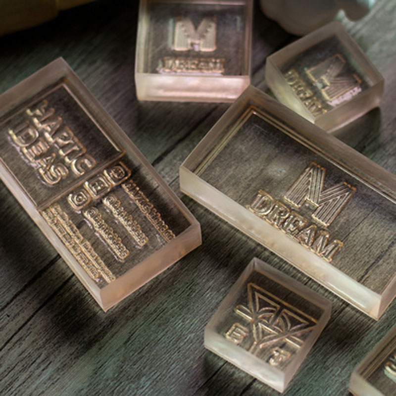 Sello de jabón transparente ac - Soap Stamp Custom reseña y precio