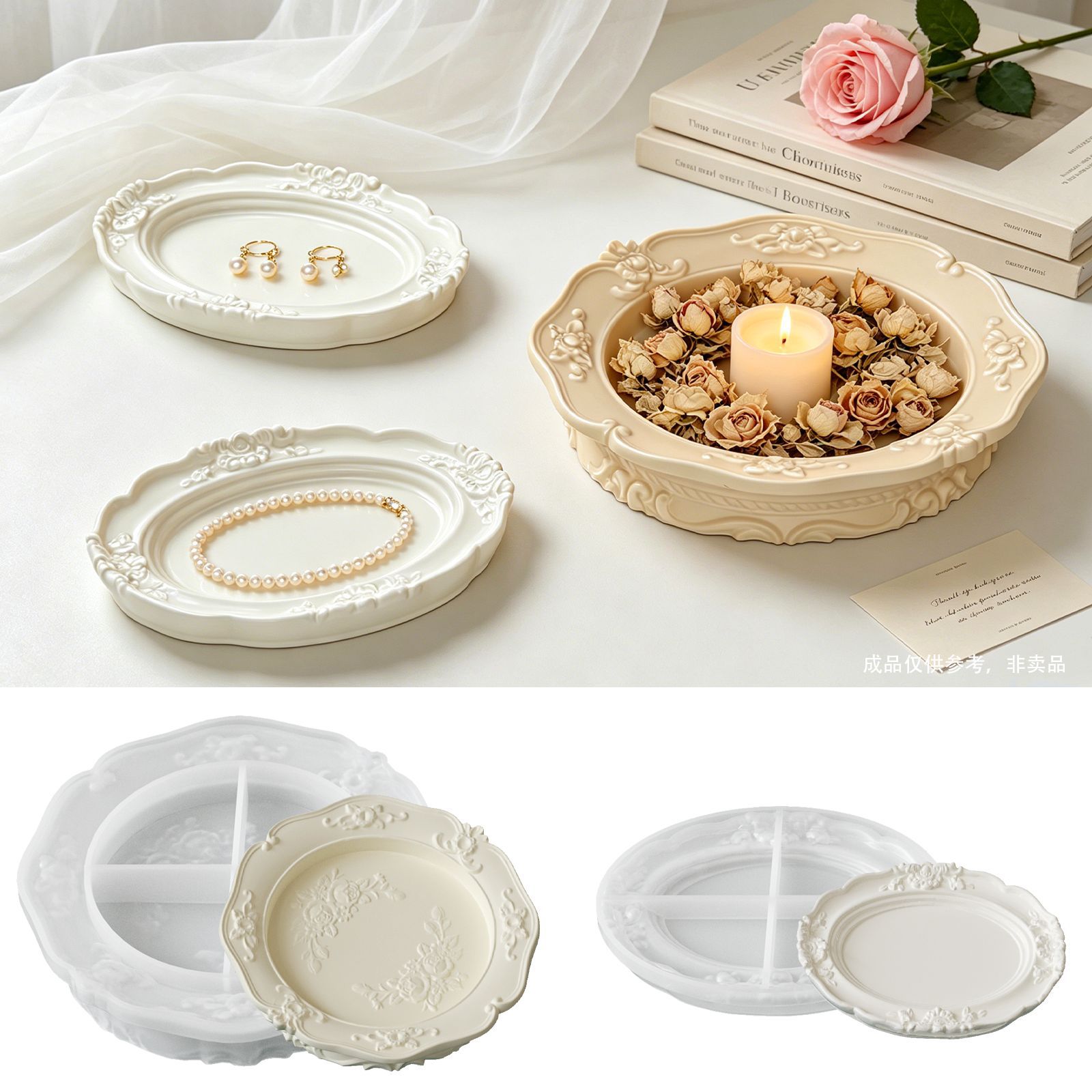 Elegante Molde de Silicona de  - Soap Making Kits reseña y precio