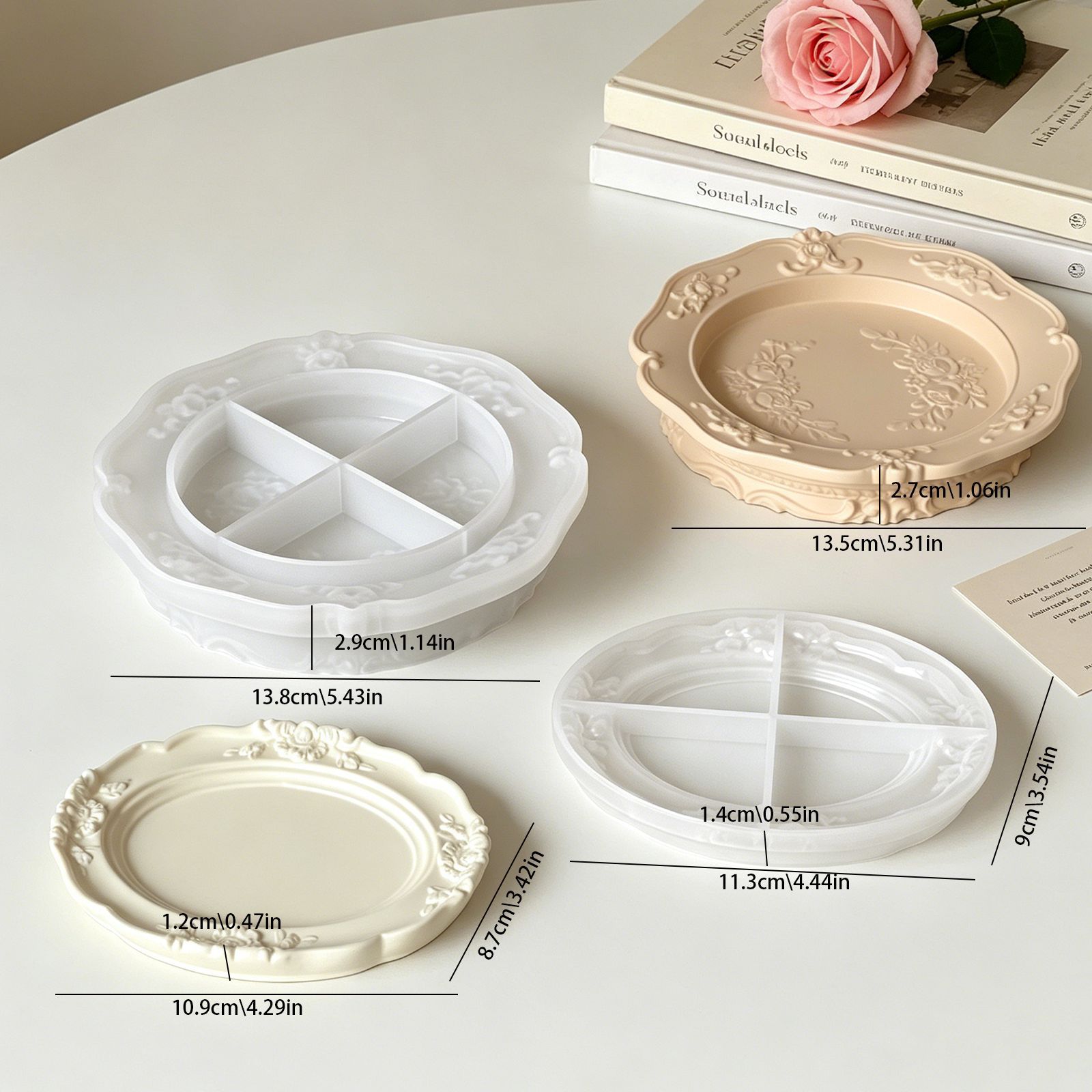 Elegante Molde de Silicona de  - Soap Making Kits reseña y precio