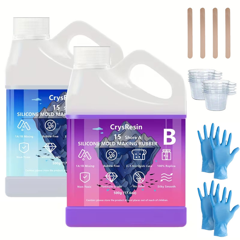 500ml 2 Botellas de Silicona L - Soap Making Kits reseña y precio