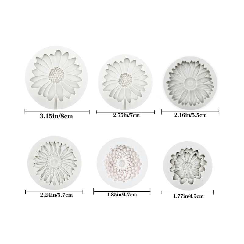 6 piezas, molde de silicona co - Soap Making Kits reseña y precio