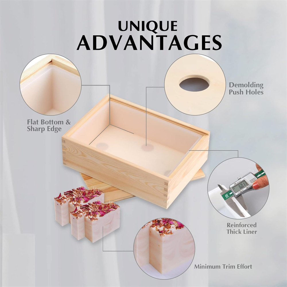 Moldes de jabón grandes, molde - Soap Making Line reseña y precio