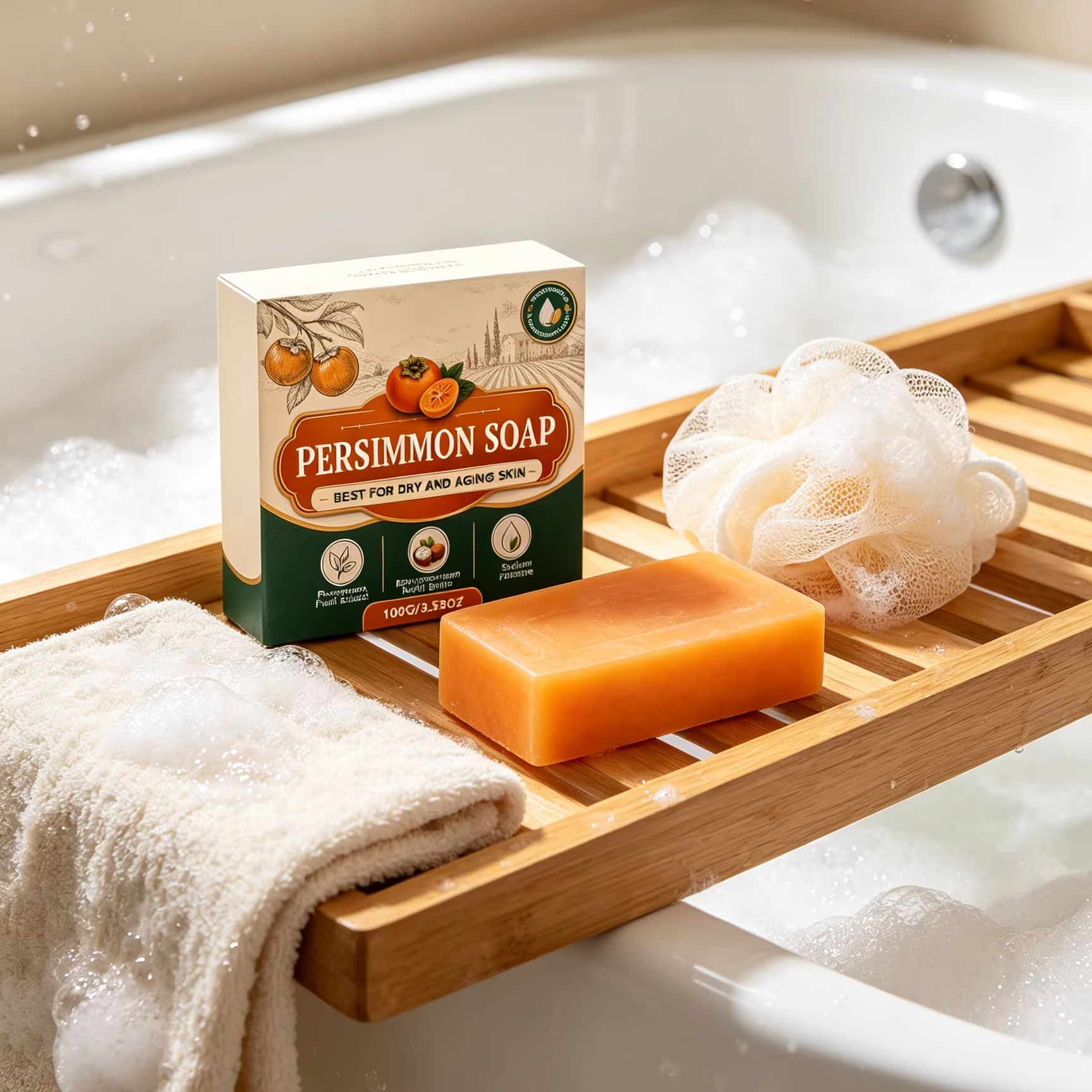 Jabón de Caqui para Eliminar e - Shea Butter Raw reseña y precio