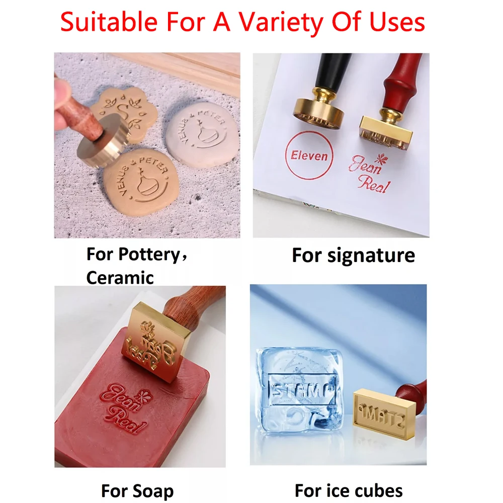 Sello de arcilla personalizado - Soap Stamp Custom reseña y precio