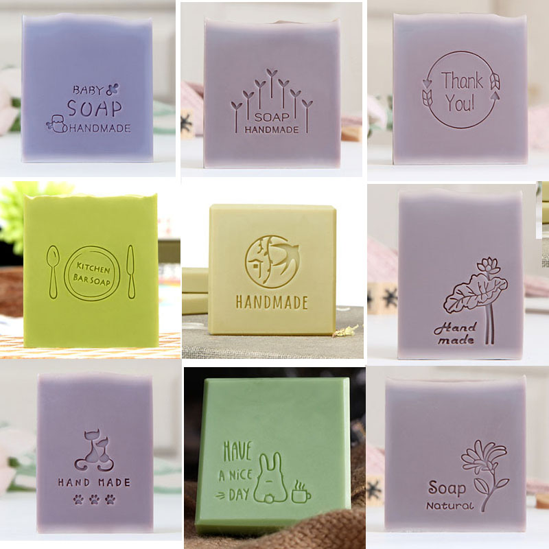 Sello de sellado de jabón tran - Soap Stamp Custom reseña y precio