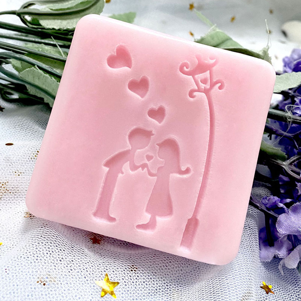 Sello de jabón con patrón de d - Soap Stamp Custom reseña y precio