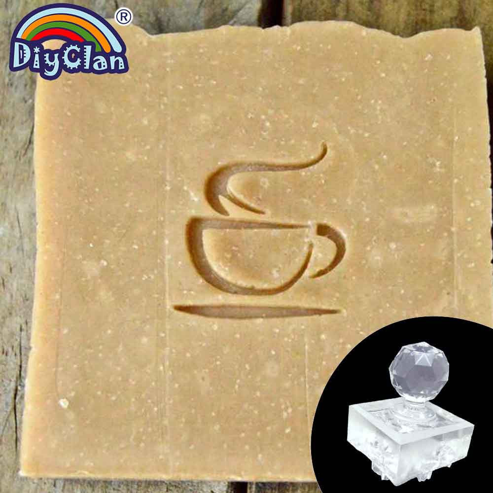Patrón de grano de café, sello - Soap Stamp Custom reseña y precio