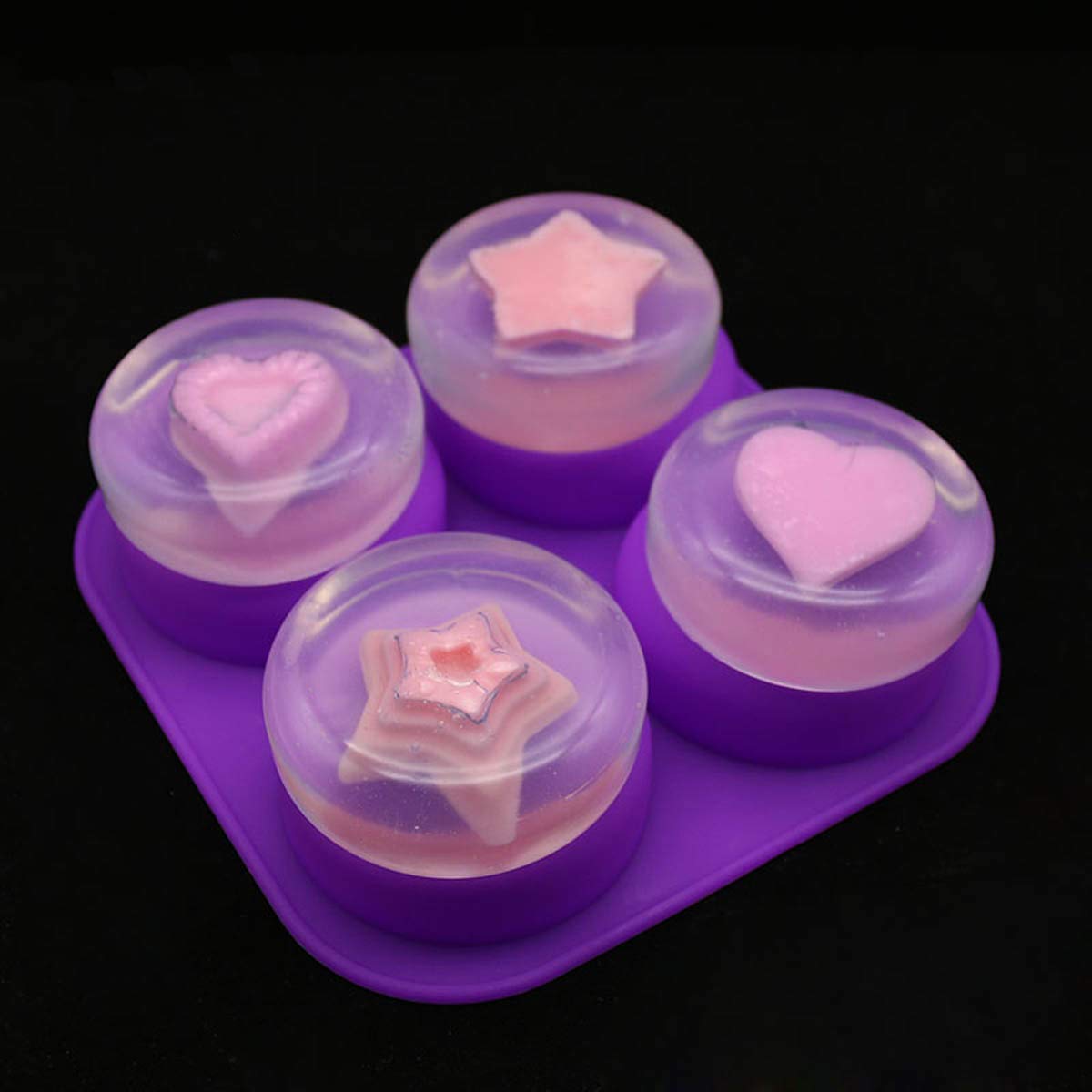 1-2 Moldes de Silicona Redondo - Soap Making Line reseña y precio