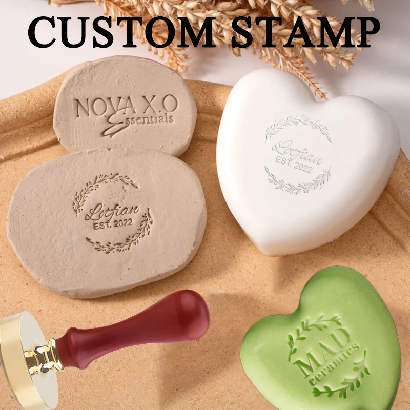 Sello de cerámica personalizad - Soap Stamp Custom reseña y precio
