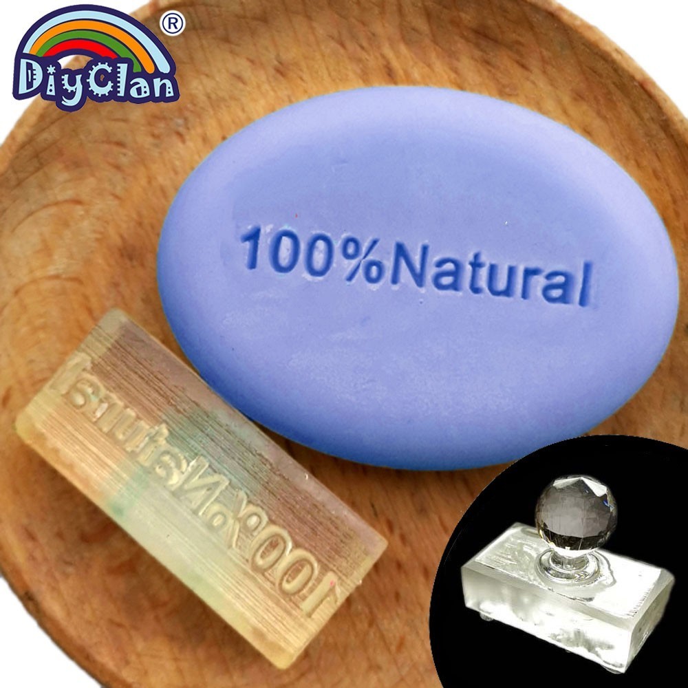 Sello de jabón transparente de - Soap Stamp Custom reseña y precio
