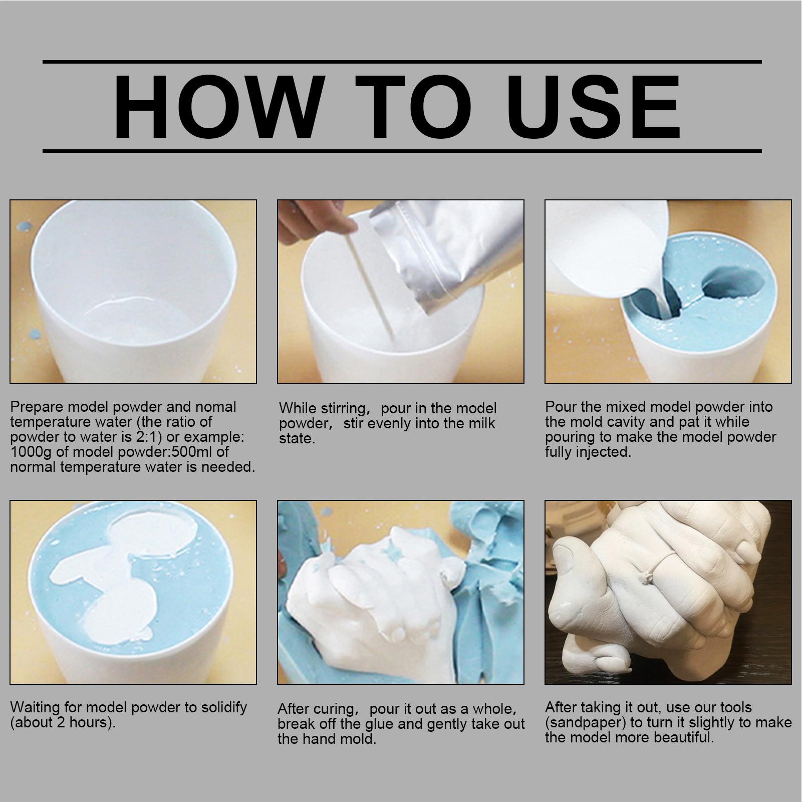 Kit de moldes para manos y pie - Soap Making Kits reseña y precio