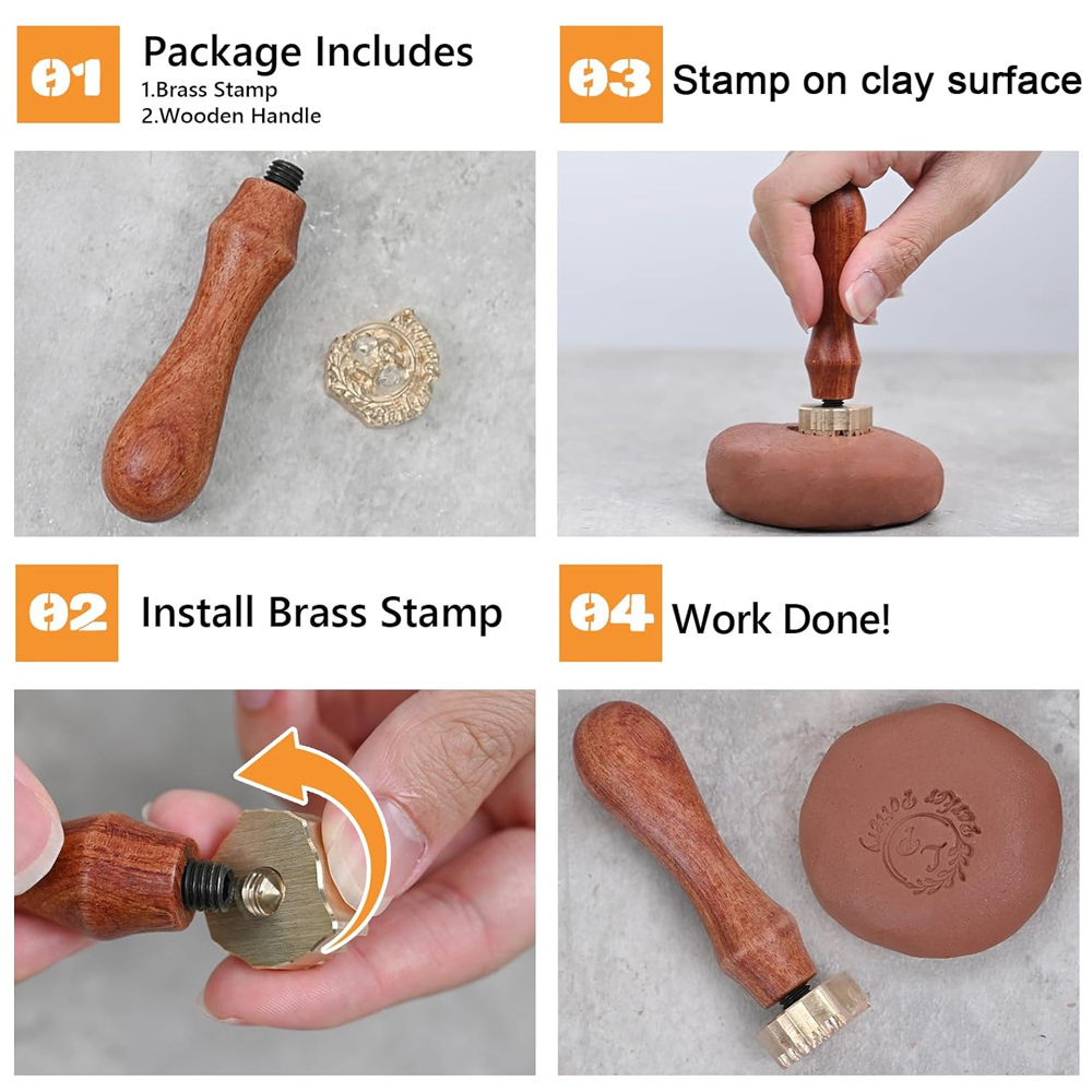 Sello de Cerámica Personalizad - Soap Stamp Custom reseña y precio