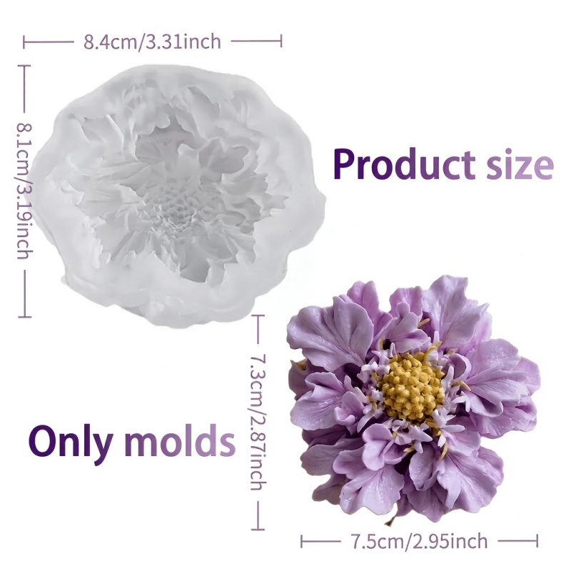 1 molde de silicona para flore - Soap Making Kits reseña y precio